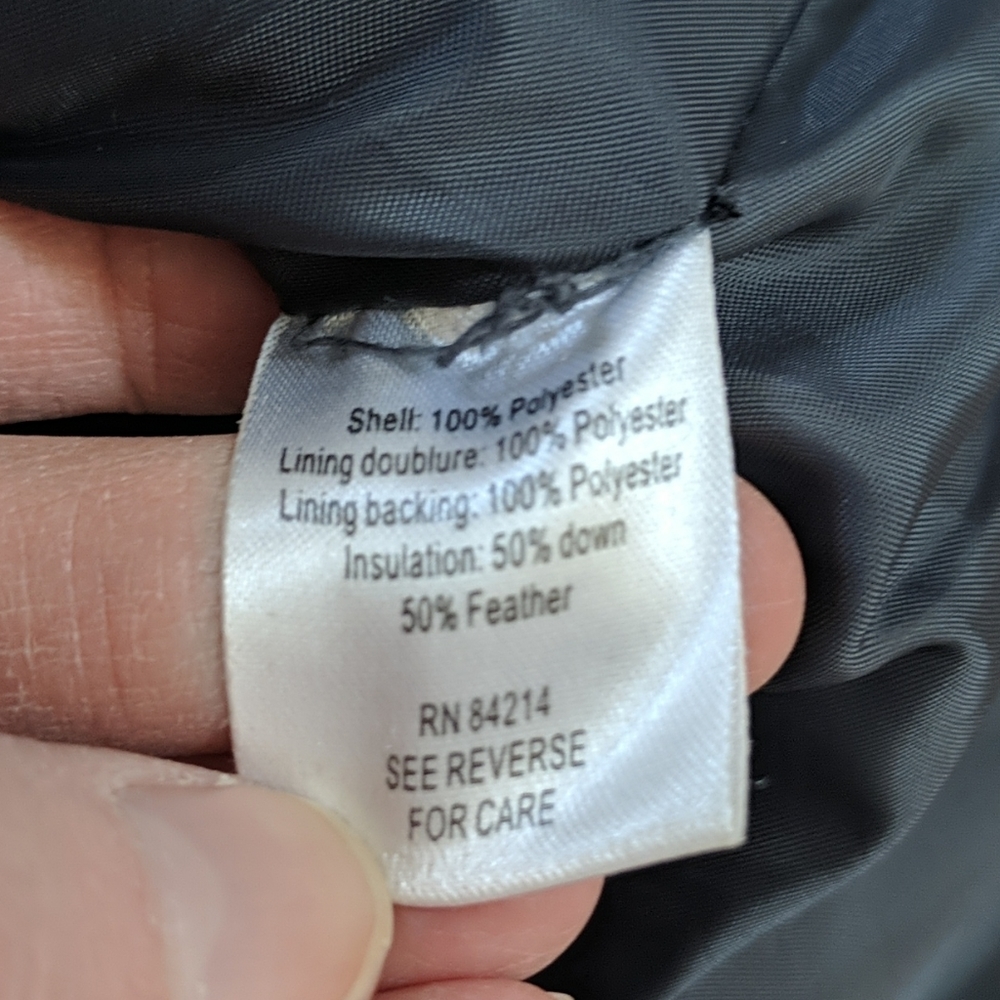 Predator Down Feather Navy Star Vest Small - Picture 4 of 4